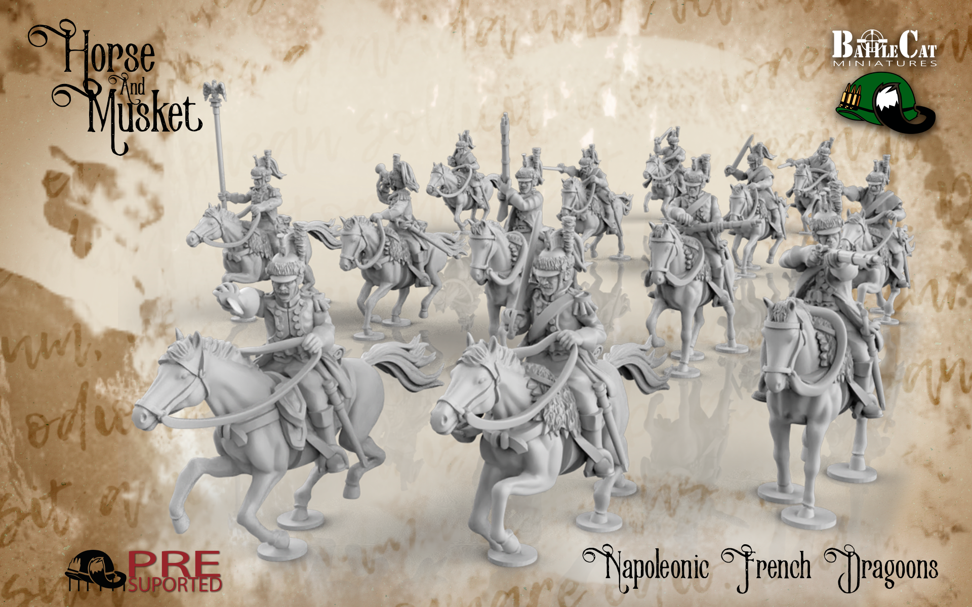 1812 French dragoons